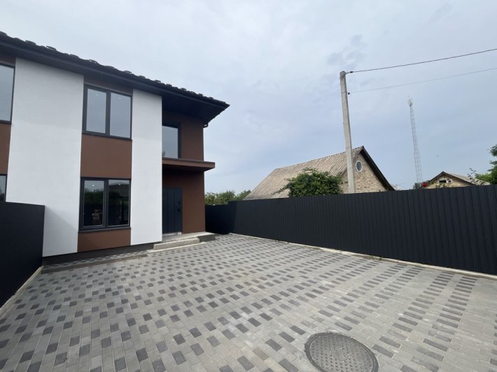 Дуплекс 128 м2 в центрі Гатне | 2,8 сотки | Газ | без комісіі - фото 1