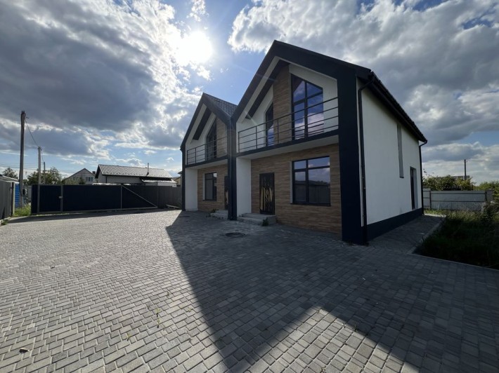 Дуплекс 100м2 /2,5 сотки/ білогородка/ без комісії - фото 1