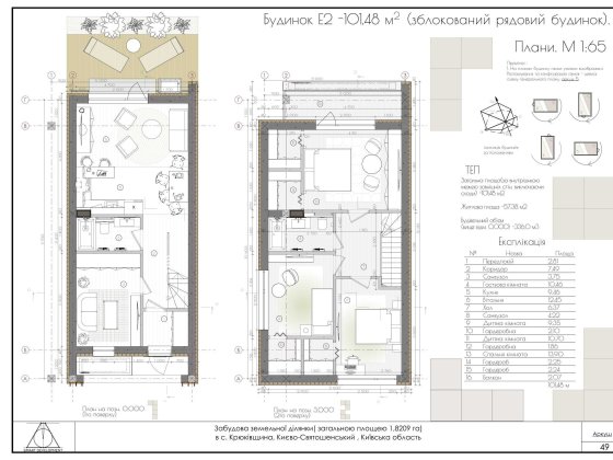 Ваш ІДЕАЛЬНИЙ будинок! Таунхаус на 2 поверхи - 102 кв.м! Крюковщина