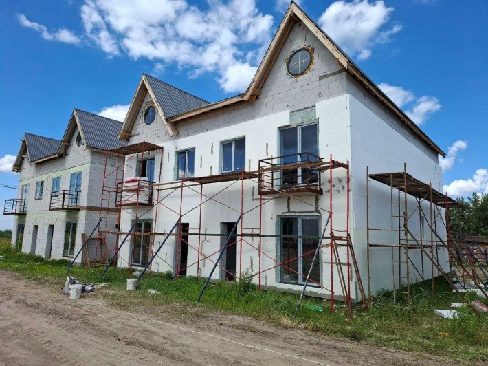 ГОТОВИЙ квадробудинок 70м2,+ 20м2 мансарда 1.3 сот. Білогородка-Боярка - фото 1