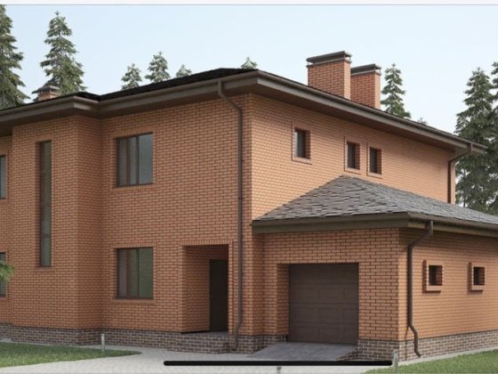 Садиба с. Гатне, на етапі будівництва Гатное