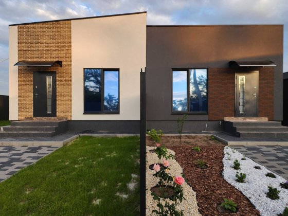 Забудовник! Без комісії! Продам новий якісний будинок-дуплекс. Белогородка