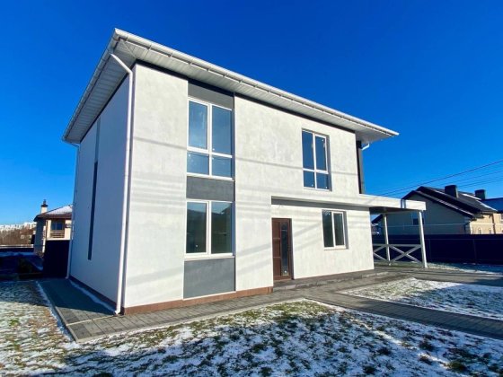 Новий будинок 135м2 з ділянкою 5 соток в Білогородці Белогородка