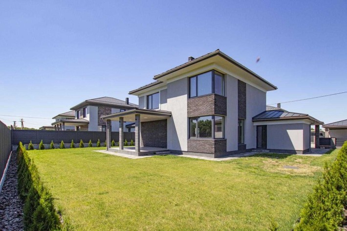 Новий будинок 180 кв.м. 6 соток, в закритому комплексі. Ходосівка - фото 1