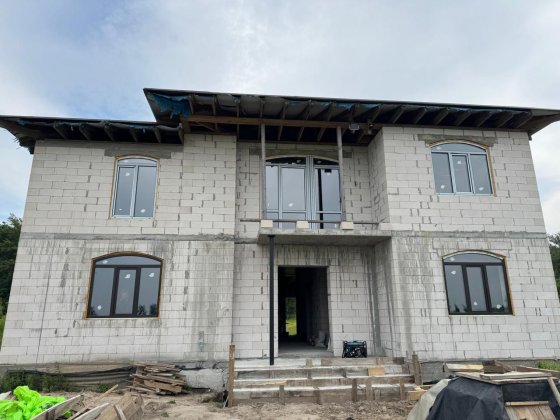 Новый дом 300 м² | Средиземноморский стиль | Чабаны | 5 км от Киева Чабаны