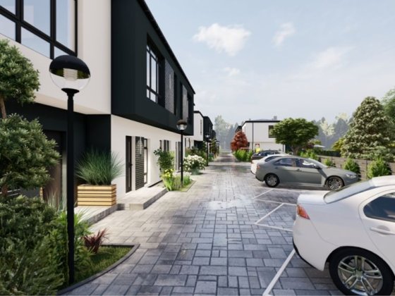 Продаж таунхаусу 72м2, з ділянкою та паркомісцем 3км від Києва Чабаны