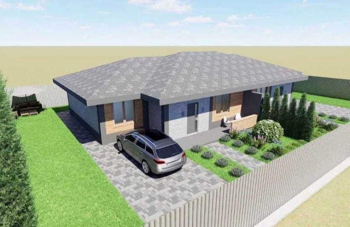 Вітаю. Продам Будинок_Дуплекс, з ділянкою. + сантехніка + електрика. - фото 1