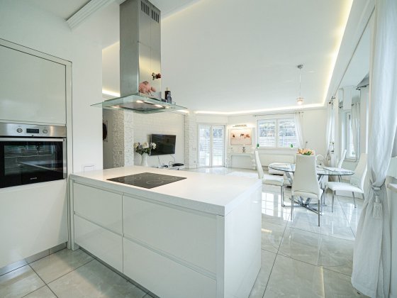 Будинок Білогородка, з басейном та газоною травою Белогородка