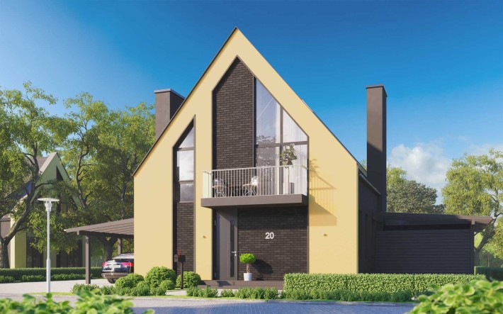 Продається котедж 132 м2 в КМ QP с.Ходосівка - фото 1