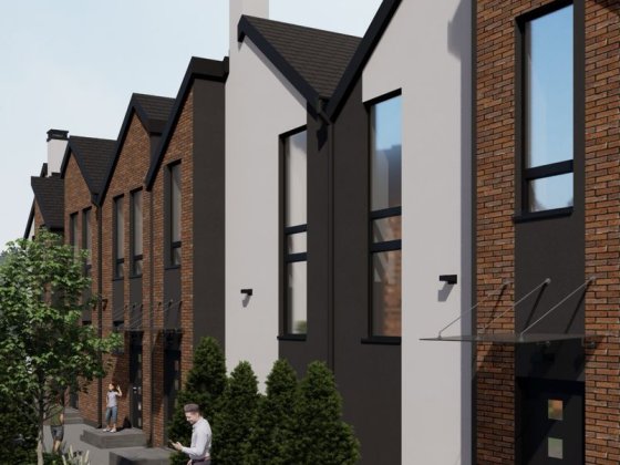 Таунхаус 89 m2 с. Ходосівка, Мануфактура Забудовник, Розтермінування Лісники