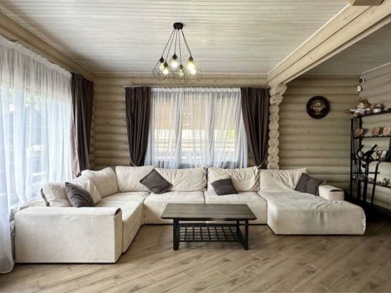 Затишний і теплий ЕКО БУДИНОК-ЗРУБ. Тераса. Ланшафт! Охорона. ГАЗ! Белогородка