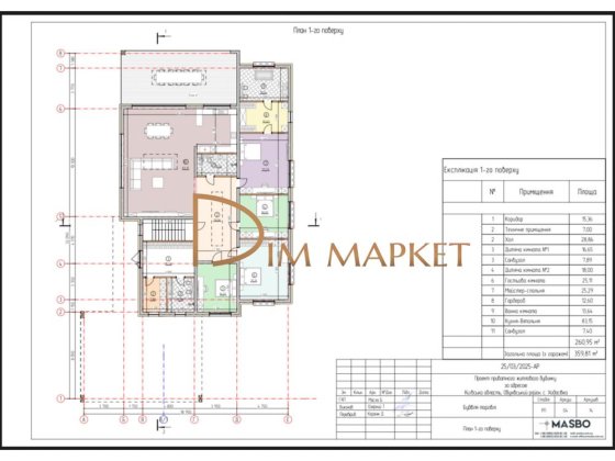 Одноповерховий будинок з гаражем, підвалом, СПА та басейном‼️ Ходосівка