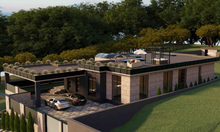 ‼️1-поверховий будинок 260 м2+укриття 55 м2+гараж 80 м2. Басейн.Лазня - фото 1