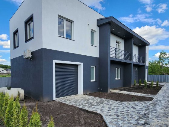 Вітаю! Будинок_Дуплекс 140 м2 з гаражем, 2.5 сот., з оздобленням. Віта-Поштова