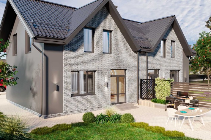 Продам дом дуплекс с. Новые Петровцы - фото 1