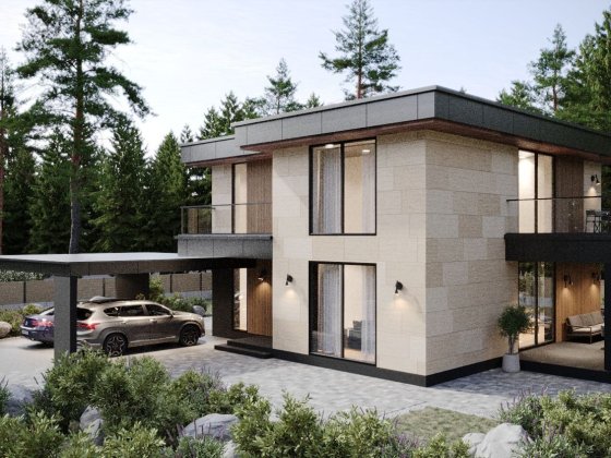 Будинок 245 м2 в лісі у містечку газ басейн с. Ходосівка 8 км Чапаївка Ходосовка