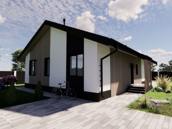 Будинок у Віті Поштовій_ділянка 5 соток_ліс Віта-Поштова