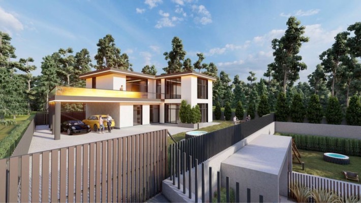 Будинок з панорамним видом і підвалом у Гореничах 210 м² 7,5 соток,газ - фото 1