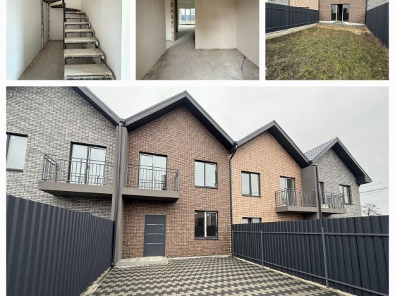 Цегляний таунхаус з штукатуркою! Власні двори єОселя Сертифікат Стоянка