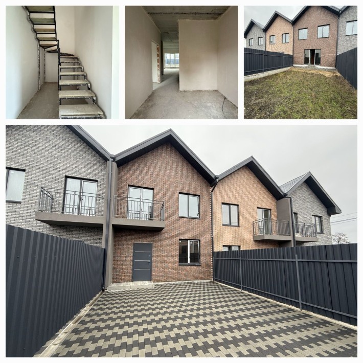 Цегляний таунхаус з штукатуркою! Власні двори єОселя Сертифікат - фото 1