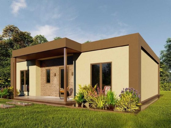 Енергоефективний будинок 107 м2 за 45 днів з СІП панелей в Таращі Тараща