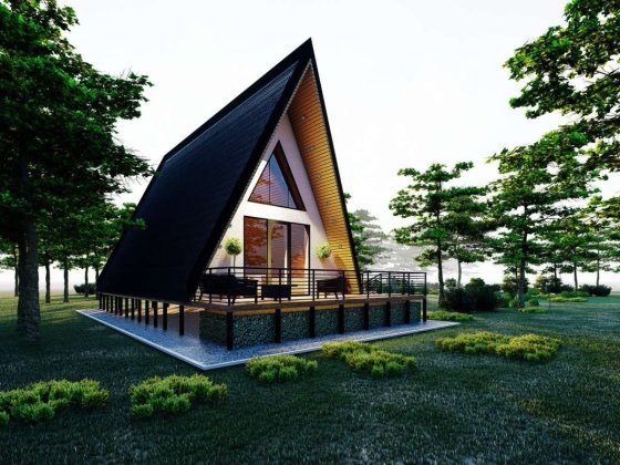 Будинок в  стилі "AFREYM" (не каркасник) Забуччя