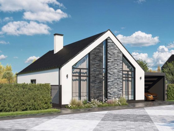 Будинок 110 м² з безпечною кімнатою КМ Ovillas Зазимье