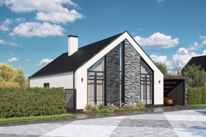 Будинок 110 м² з безпечною кімнатою КМ Ovillas - фото 1