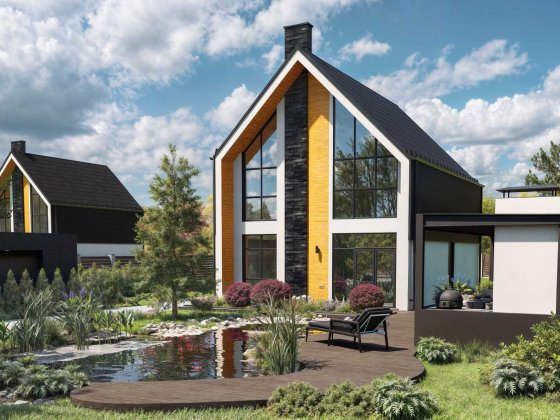 Будинок 200 м² з безпечною кімнатою КМ Оvillas Зазимье