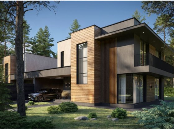 Продажа современного коттеджа  в лесу. Пуща-Водица (Мощун) Буча Мощун