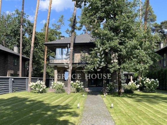 БЕЗ% Продажа нового дома в сосновом лесу Плюты Козин Конча-Заспа Плюти Плюты