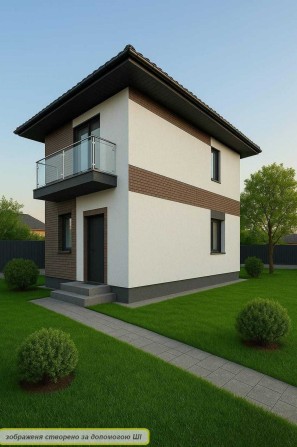Сучасний будинок 120 кв.м. 4 сотки. Шевченкове. - фото 1