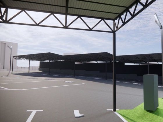 Паркомісце з розеткою та накриттям, Сингаївського 14в (Синергія 3+) Ирпень