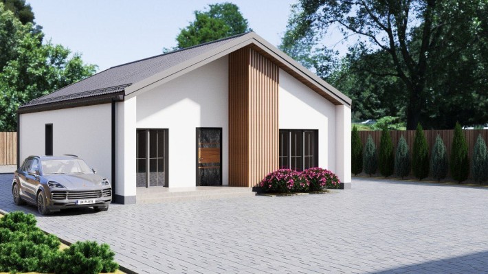 Сучасний стильний будинок - фото 1