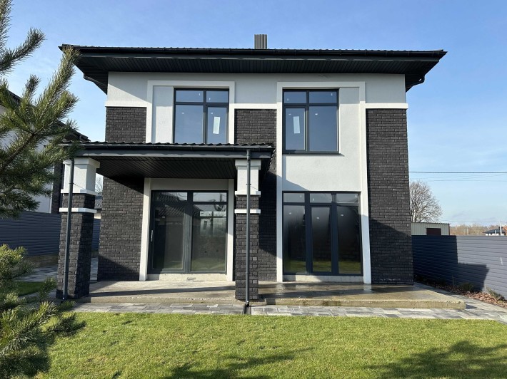 Буча готовий будинок з керамоблоку, є вивід під камін, комісія 0% - фото 1