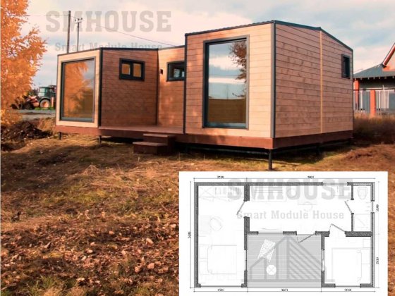 Модульний будинок/дім Ісландія 49 в наявності. Славское
