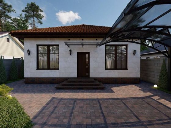 Одноэтажный частный дом 160м2 в Золотой горке! Рассрочка Лиманка