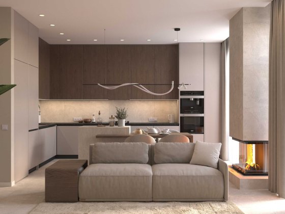 Авторский таунхаус с рассрочкой. Красный кирпич. Без комисии! Лески