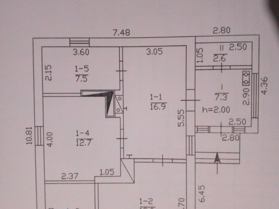 Продам житловий будинок в с. Вишняки Хорол