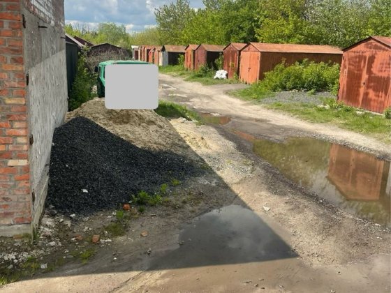 Діа місця під гараж, склад вул. Володимирській стоянка 10 Луцк