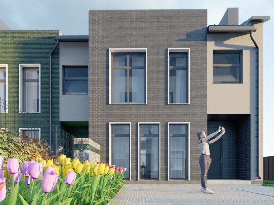 Продаж нового котеджу з великою ділянкою! М. Рівне, р-н Щасливе. Ровно