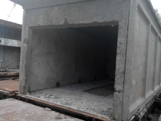 Гараж ЖБИ 3.5-6.6-2.8 метра сварной Київ