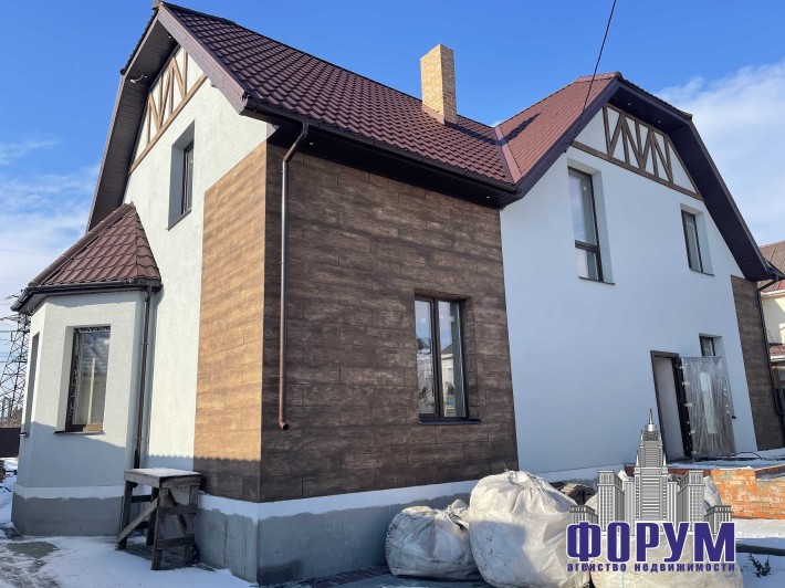 Продам новый 2021 г.п. дом  240 кв.м. Бородинский мкрн., 123000 у.е. - фото 1