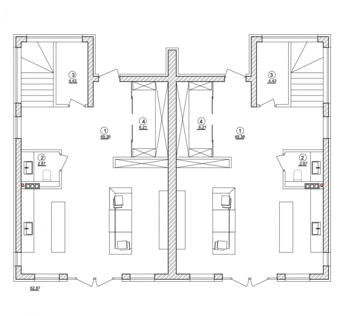 Дуплекс (від забудовника) 130м² та 3 сотки КМ Osocor House (Осокорки) - фото 1
