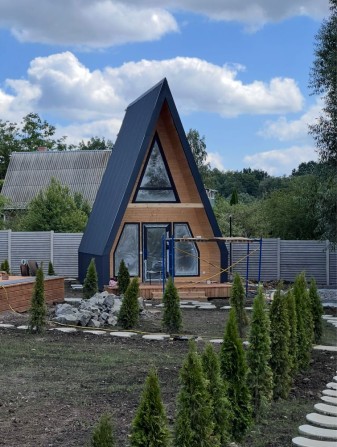 Будинки в стилі А-фрейм - фото 1