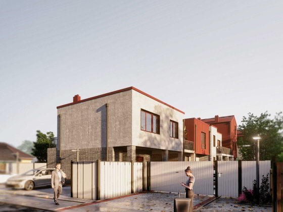 2-поверховий таунхаус. 4 кімнати, 3 тераси, 2 паркомісця Софіївська Борщагівка