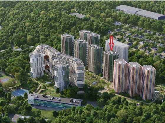 Продаж 2 кв в Голосіївському р-ні, ЖК Central Hills Киев