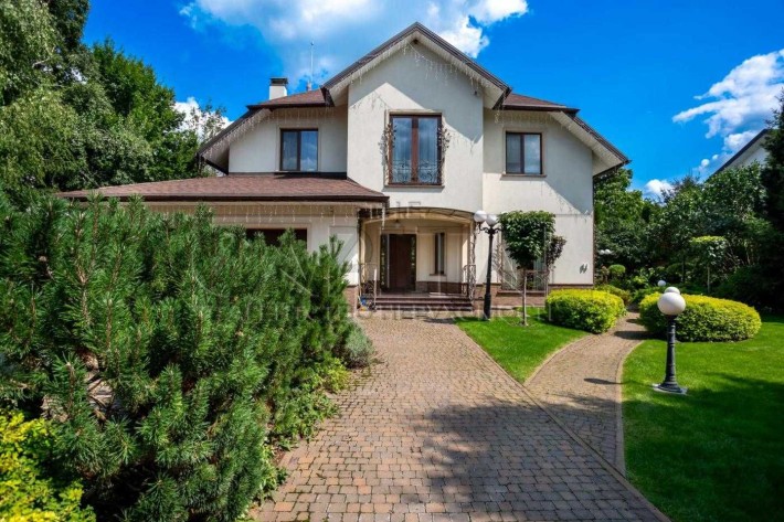 Розкішний будинок в Іванковичах – 400м²,40 соток землі з виходом в ліс - фото 1
