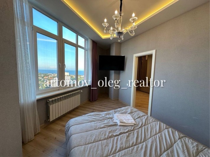 13 Фонтана,студия+спальня,70м2!Вид моря,Жк Фонтан/Море,ул.Львовская - фото 1
