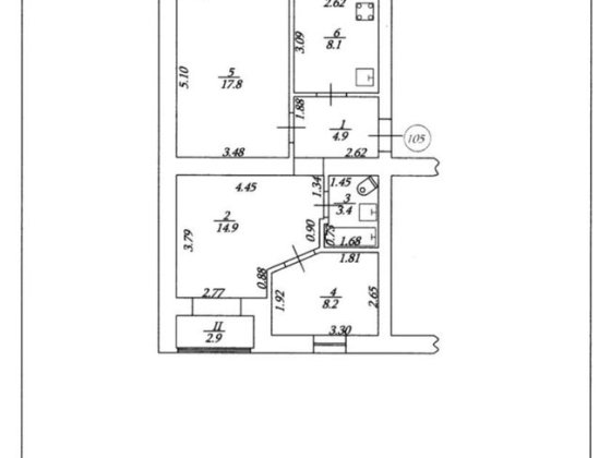 Продам в Охтирці 3кімн 4пов. 5 етаСвітлу охайну квартиру для приємного Охтирка